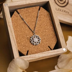 Holzkern Composition Gem Ketting|DAMES Kettingen|Sieraden