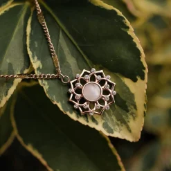 Holzkern Composition Gem Ketting|DAMES Kettingen|Sieraden