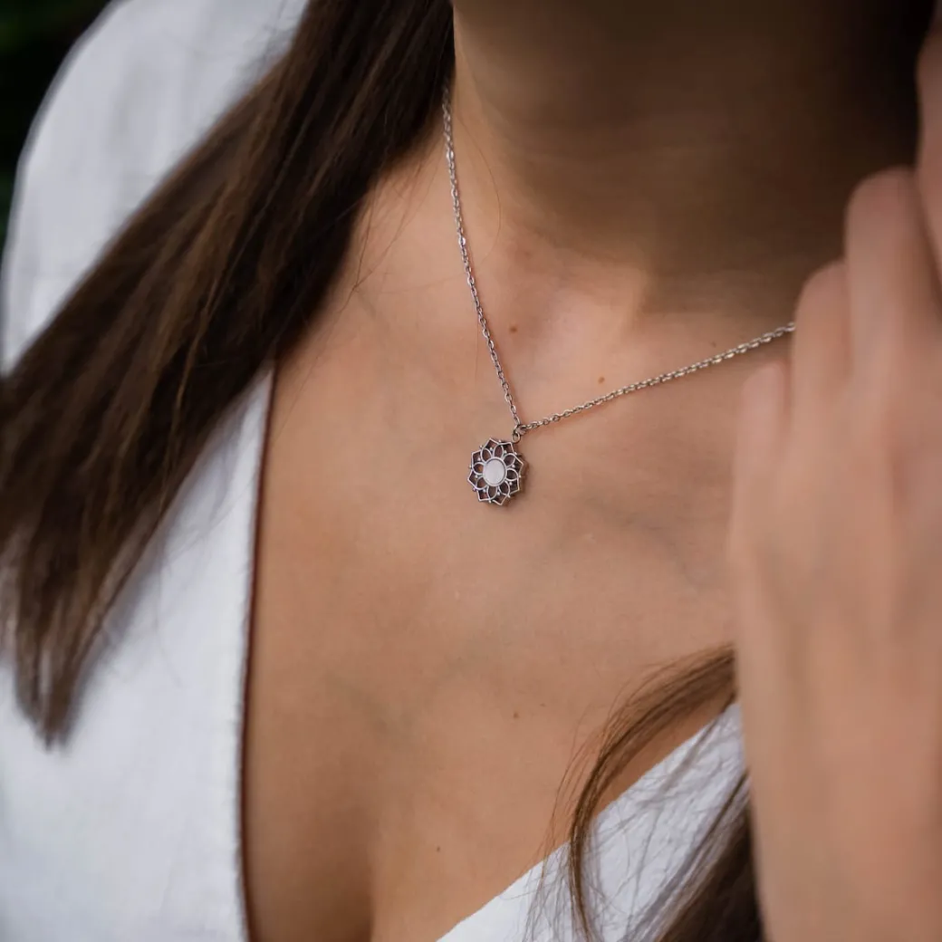 Holzkern Composition Ketting|DAMES Sieraden|Kettingen