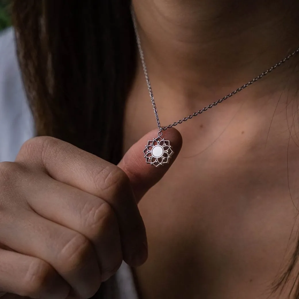 Holzkern Composition Ketting|DAMES Sieraden|Kettingen