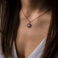 Holzkern Composition Ketting|DAMES Kettingen|Sieraden
