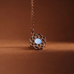 Holzkern Composition Ketting|DAMES Kettingen|Sieraden