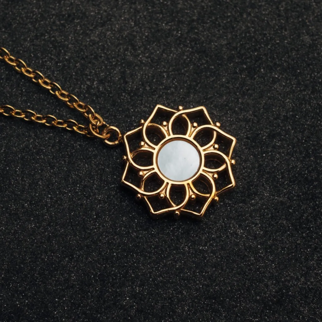 Holzkern Composition Ketting|DAMES Kettingen|Sieraden