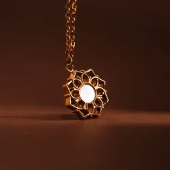 Holzkern Composition Ketting|DAMES Kettingen|Sieraden