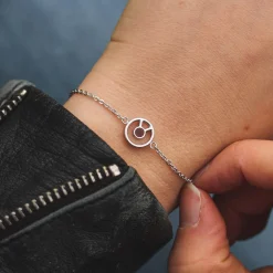 Holzkern Concentric Armband|DAMES Armbanden|Sieraden