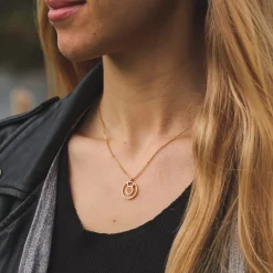 Holzkern Concentric Ketting|DAMES Sieraden|Kettingen