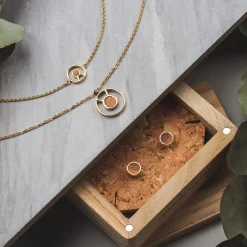 Holzkern Concentric Ketting|DAMES Sieraden|Kettingen