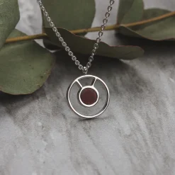 Holzkern Concentric Ketting|DAMES Kettingen|Sieraden