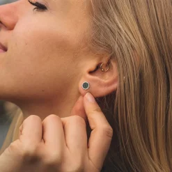 Holzkern Concentric Oorbellen|DAMES Oorbellen|Sieraden