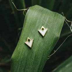 Holzkern Conceptual Oorbellen|DAMES Oorbellen|Sieraden