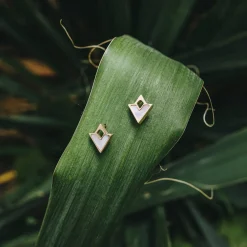 Holzkern Conceptual Oorbellen|DAMES Oorbellen|Sieraden