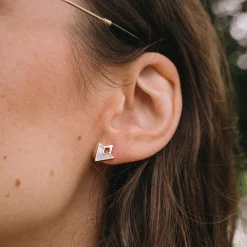 Holzkern Conceptual Oorbellen|DAMES Oorbellen|Sieraden