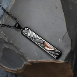 Holzkern Derivate Ketting|Heren Kettingen|Sieraden