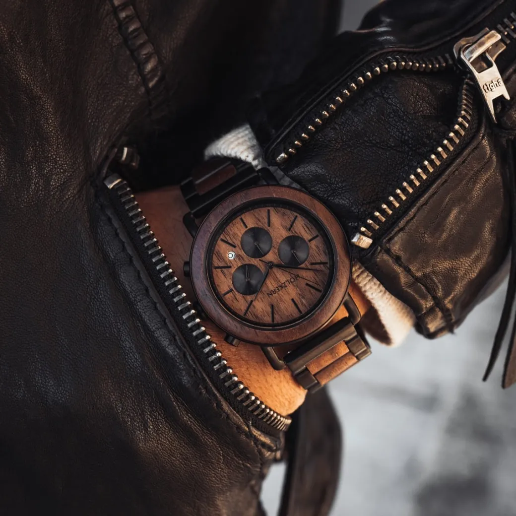 Holzkern Dusk|Heren Horloges