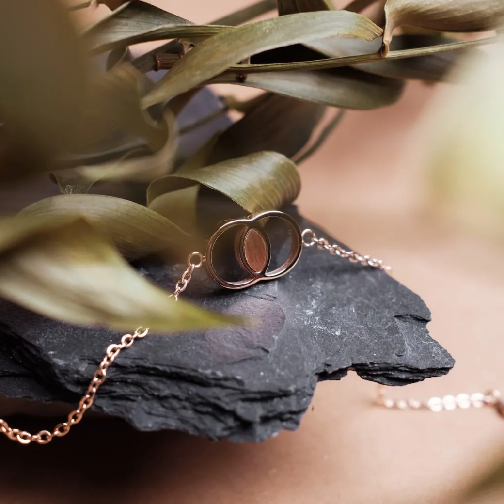 Holzkern Effigy Armband|DAMES Armbanden|Sieraden