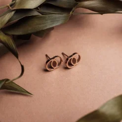 Holzkern Effigy Oorbellen|DAMES Oorbellen|Sieraden