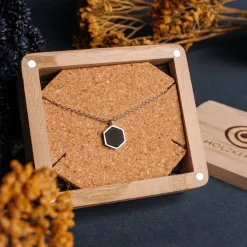 Holzkern Facade Ketting|DAMES Kettingen|Sieraden