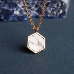 Holzkern Facade Ketting|DAMES Kettingen|Sieraden