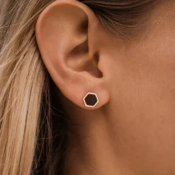 Holzkern Facade Oorbellen|DAMES Oorbellen|Sieraden