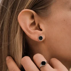 Holzkern Facade Oorbellen|DAMES Oorbellen|Sieraden