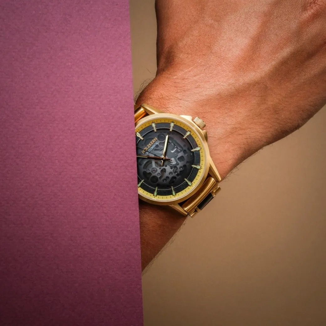 Holzkern FLOWFINDER|Heren Horloges