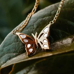 Holzkern Fritillary Ketting|DAMES Kettingen|Sieraden