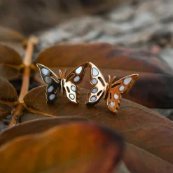 Holzkern Fritillary Oorbellen|DAMES Oorbellen|Sieraden