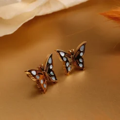 Holzkern Fritillary Oorbellen|DAMES Oorbellen|Sieraden