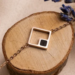 Holzkern Geometric Armband|DAMES Armbanden|Sieraden