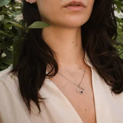 Holzkern Geometric Ketting|DAMES Kettingen|Sieraden