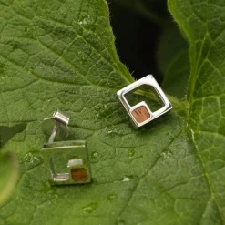 Holzkern Geometric Oorbellen|DAMES Oorbellen|Sieraden