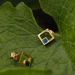 Holzkern Geometric Oorbellen|DAMES Oorbellen|Sieraden
