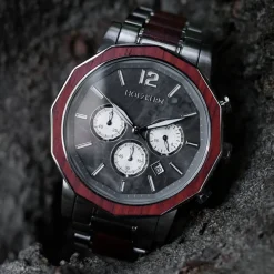 Holzkern Ilias|Heren Horloges