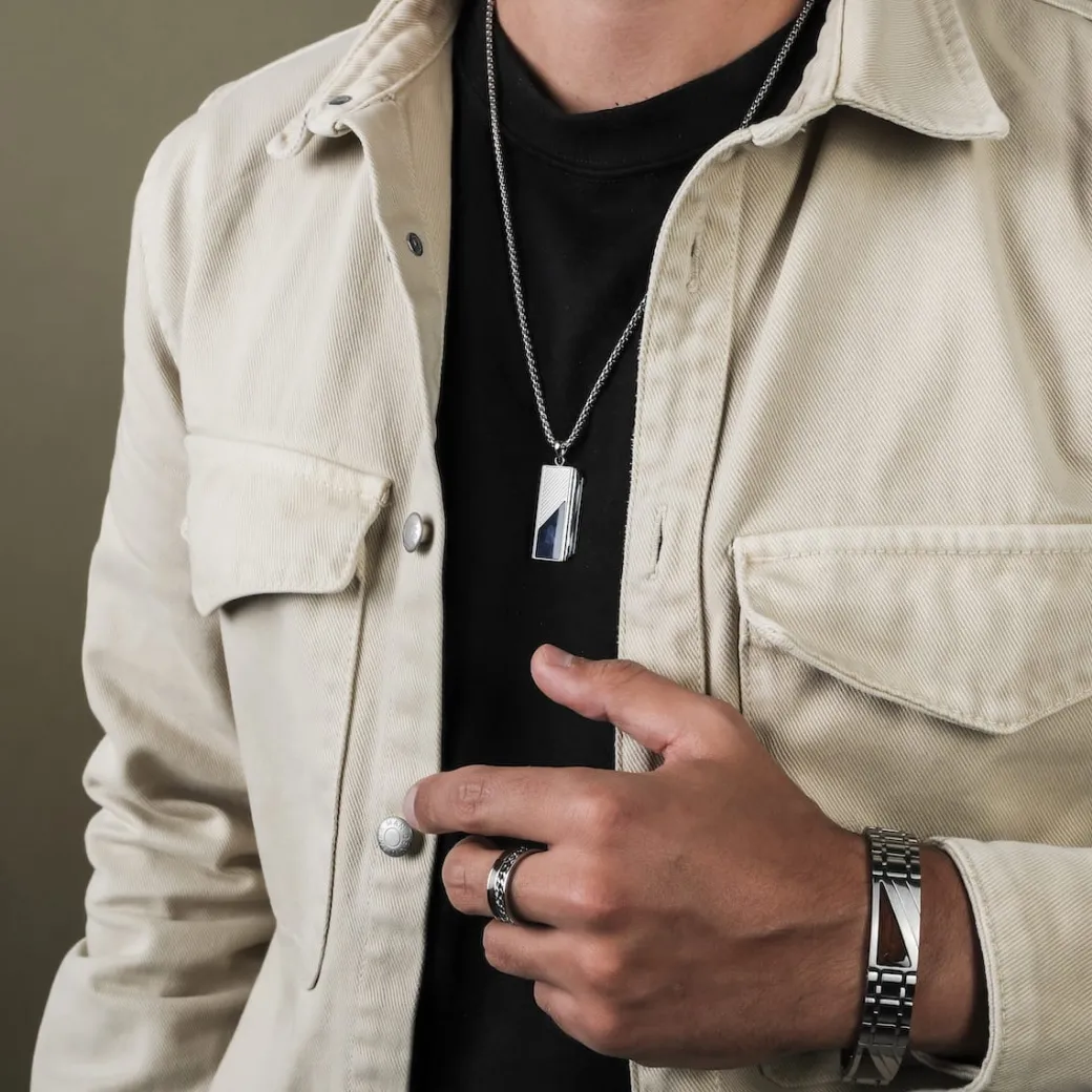 Holzkern Ionic Ketting|Heren Kettingen|Sieraden