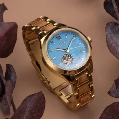 Holzkern Kaleidoscopic|DAMES Horloges