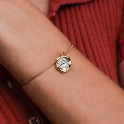 Holzkern Letterbedel A-Z|DAMES Charms|Sieraden