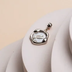 Holzkern Letterbedel A-Z|DAMES Charms|Sieraden