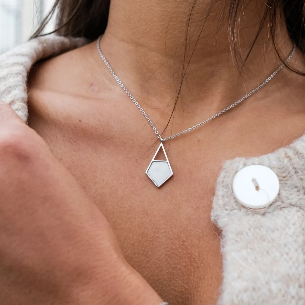 Holzkern Mandala ketting|DAMES Sieraden|Kettingen