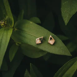 Holzkern Mandala Oorbellen|DAMES Sieraden|Oorbellen