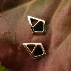 Holzkern Mandala Oorbellen|DAMES Oorbellen|Sieraden