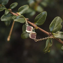 Holzkern Mosaic Armband|DAMES Armbanden|Sieraden