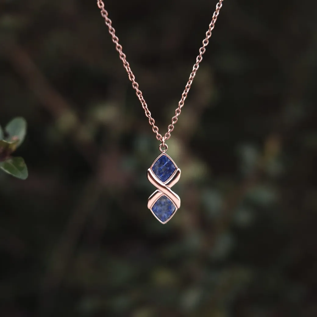Holzkern Mosaic Ketting|DAMES Kettingen|Sieraden
