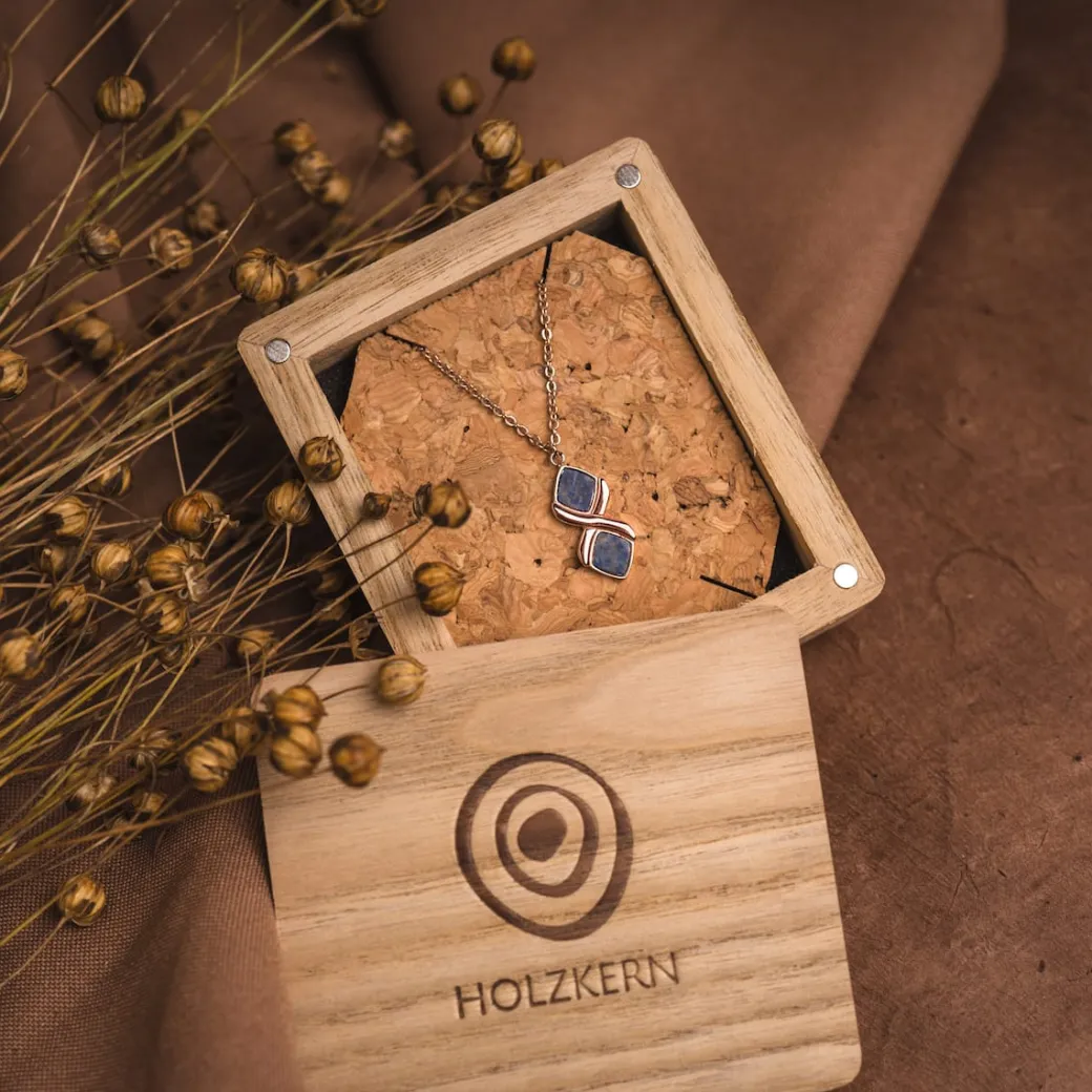 Holzkern Mosaic Ketting|DAMES Kettingen|Sieraden
