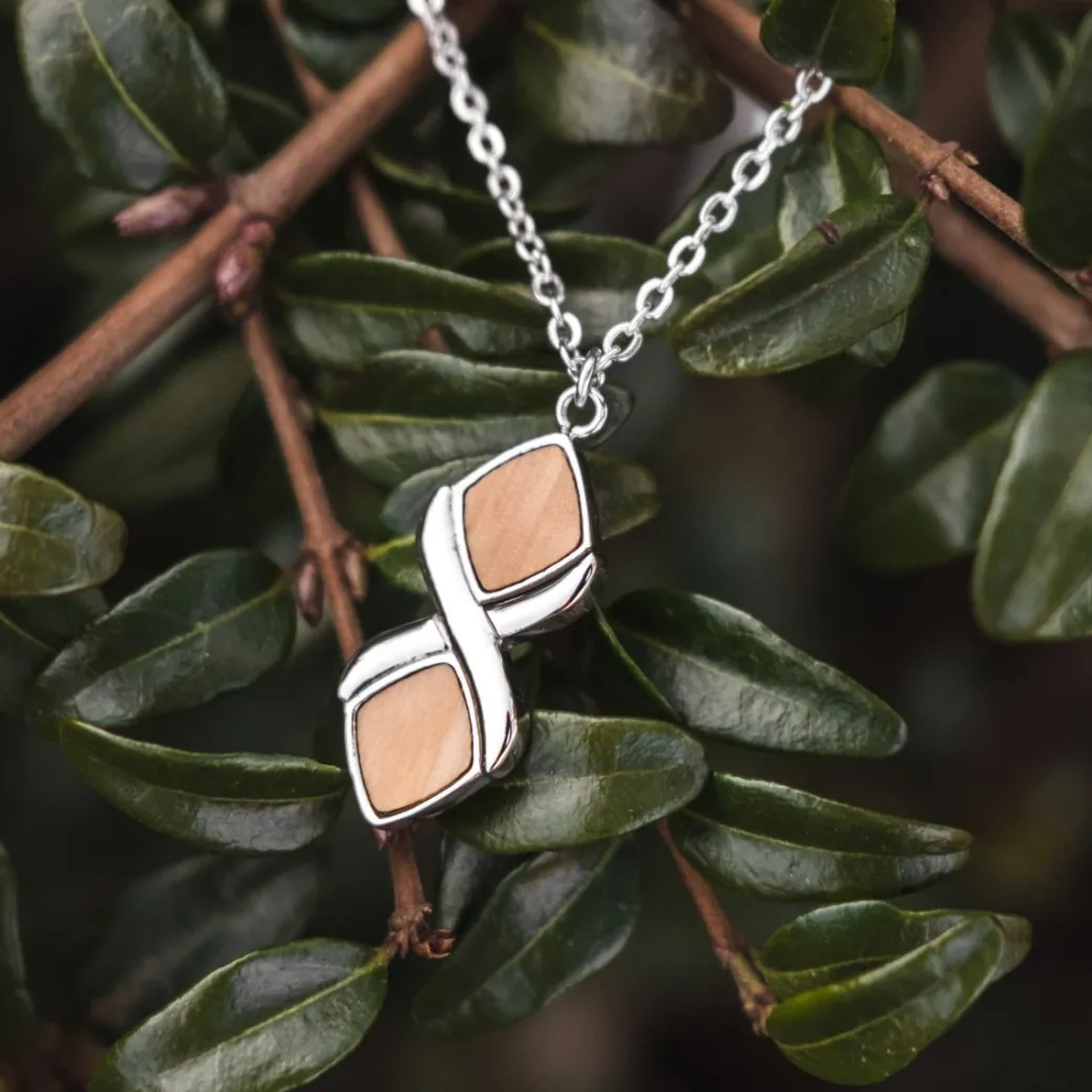 Holzkern Mosaic Ketting|DAMES Kettingen|Sieraden