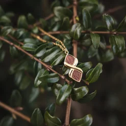 Holzkern Mosaic Ketting|DAMES Kettingen|Sieraden
