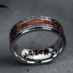 Holzkern Numerary Ring|Heren Ringen|Sieraden