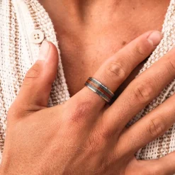 Holzkern Numerary Ring|Heren Ringen|Sieraden