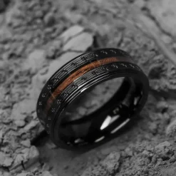 Holzkern Numerary Ring|Heren Ringen|Sieraden