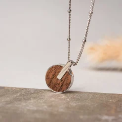 Holzkern Opacity Ketting|DAMES Sieraden|Kettingen