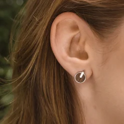 Holzkern Opacity Oorbellen|DAMES Oorbellen|Sieraden